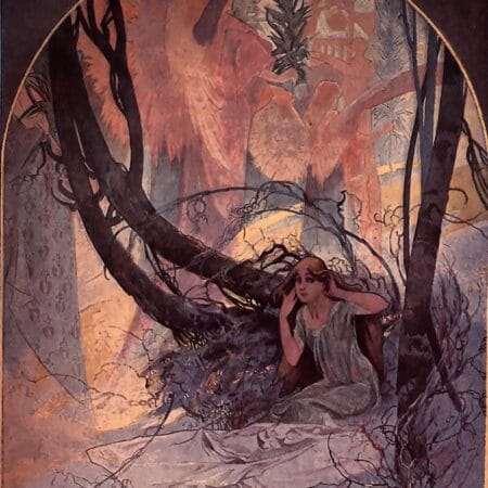 Easter Chimes Awaken Nature Mucha, Alphonse