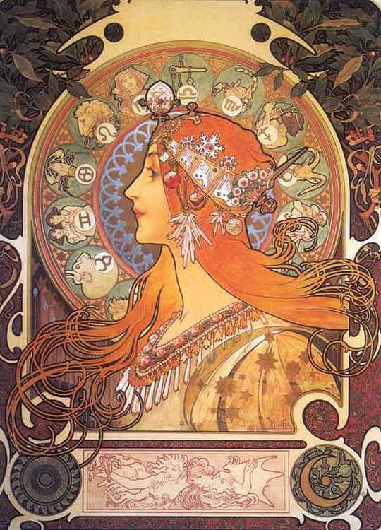 Zodiac Mucha, Alphonse