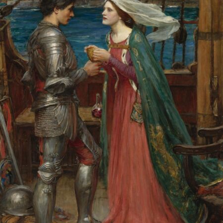 Tristram-and Isolde 1916 Waterhouse, John Williams
