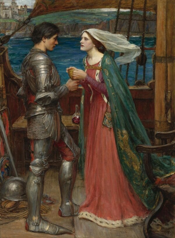 Tristram-and Isolde 1916 Waterhouse, John Williams
