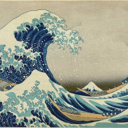 The Great Wave Hokusai, Katsushika