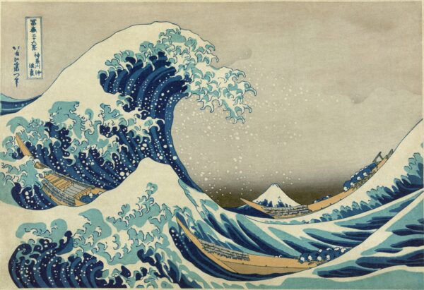 The Great Wave Hokusai, Katsushika