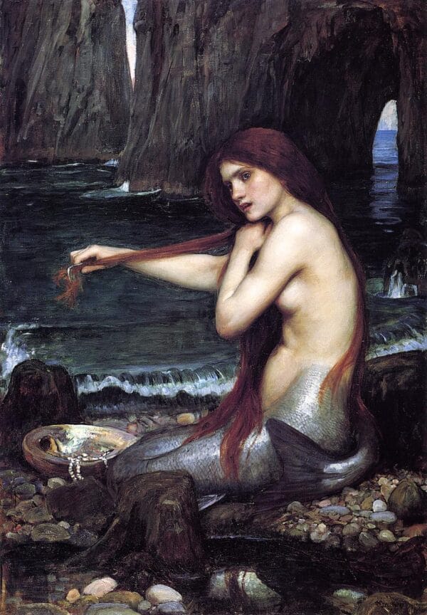 A Mermaid 1900 Waterhouse, John Williams