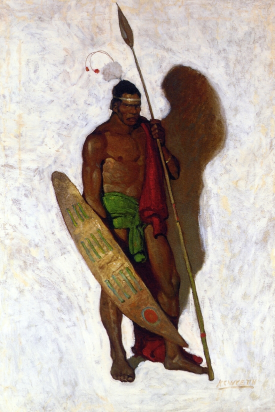 African Warrior Wyeth, N.C.