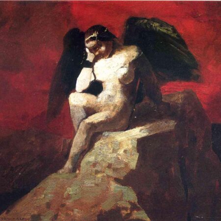 Angel In Chains Redon, Odilon