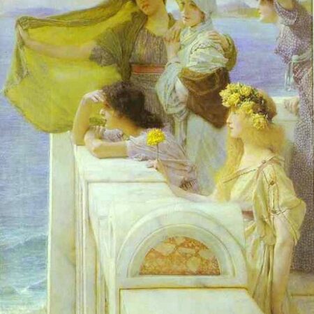 At Aphrodite S Cradle Alma-Tadema, Lawrence