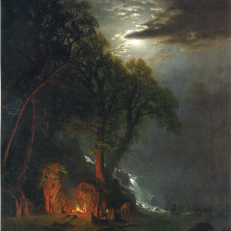 Campfire Site Yosemite Bierstadt, Albert