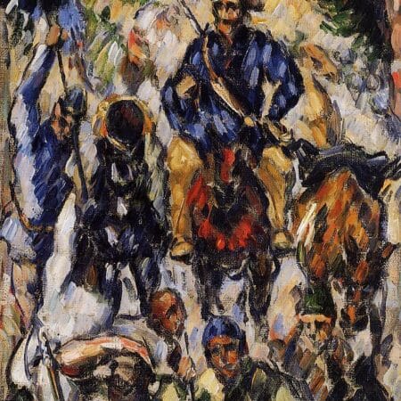 Don Quixote View From The Back Cezanne, Paul