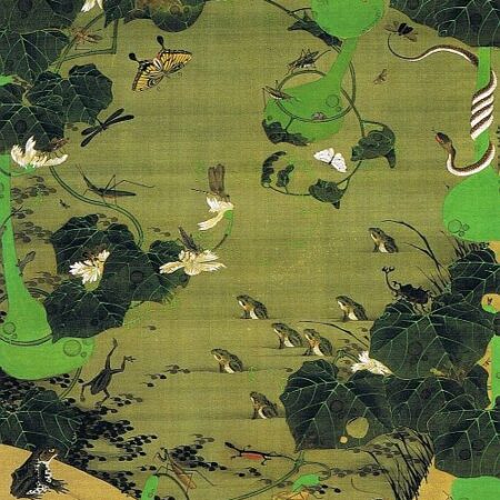 Insects By Pond Side Ito, Jakuchu