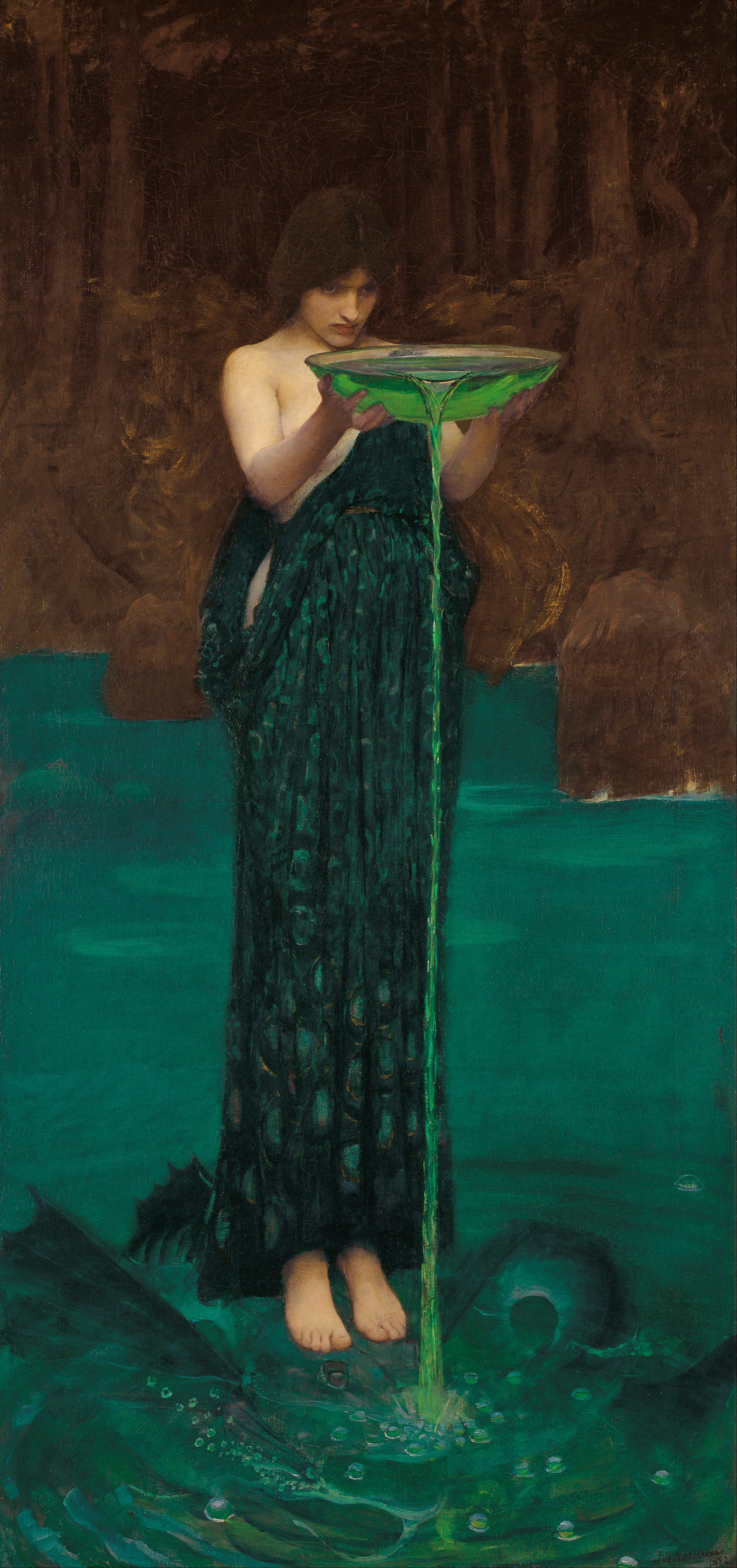 Circe Invidiosa Waterhouse, John Williams