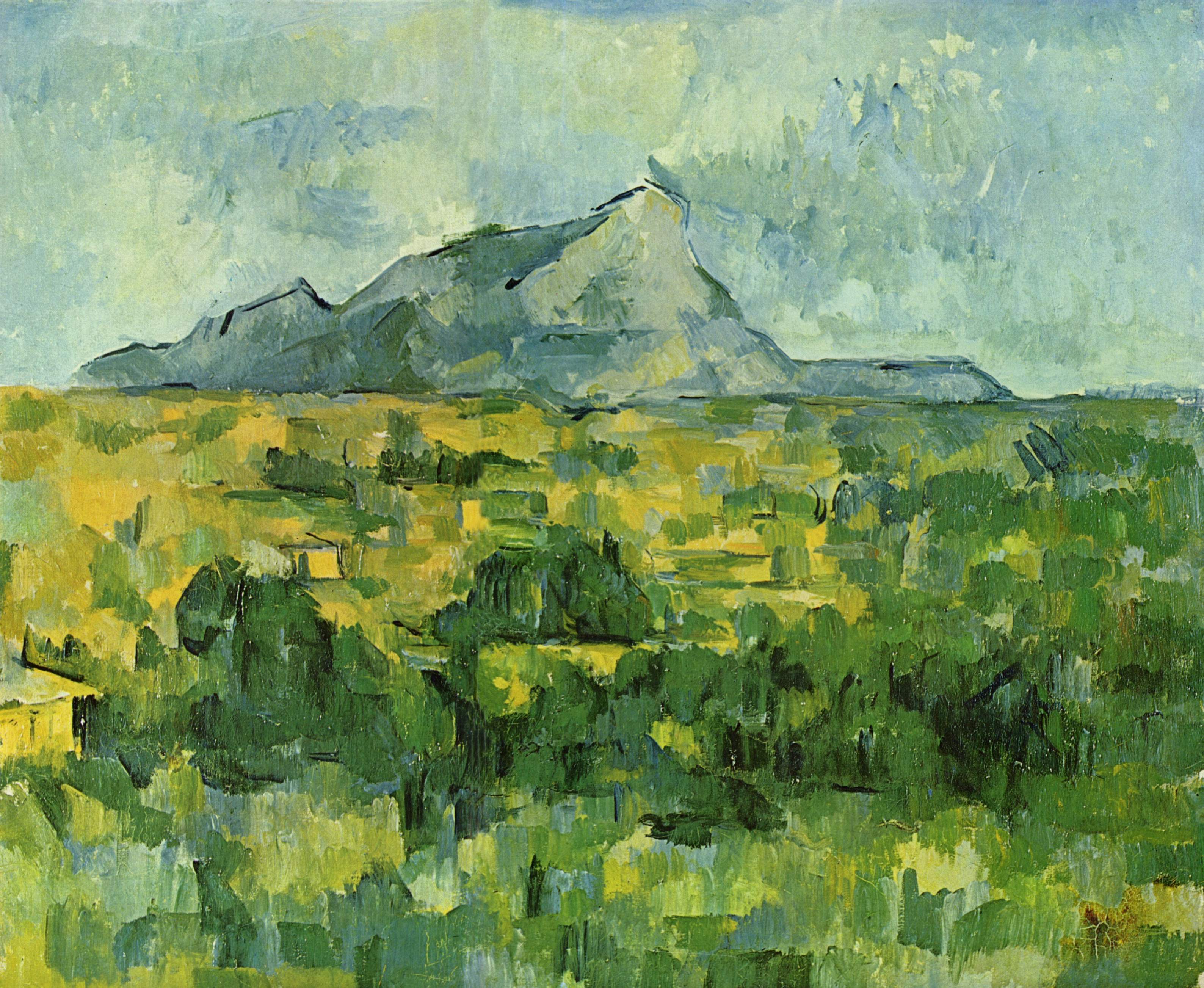 Mont Sainte Victoire Cezanne, Paul