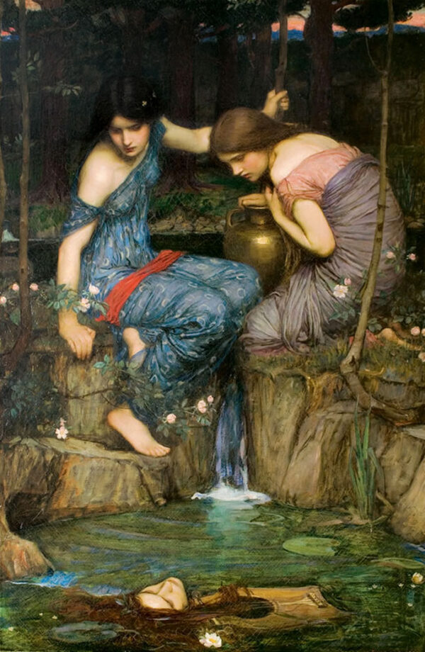 Nymphs Finding the Head of Orpheus Waterhouse, John Williams