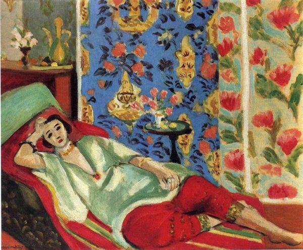 Odalisque In Red Trouser Matisse, Henri
