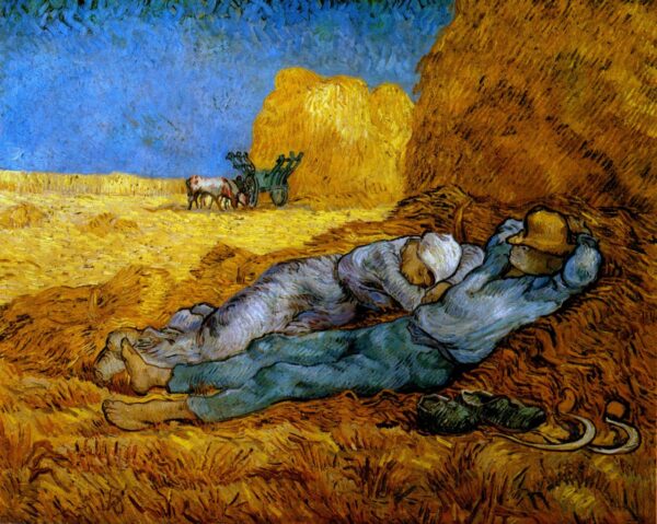 Rest Work After Millet Van Gogh, Vincent