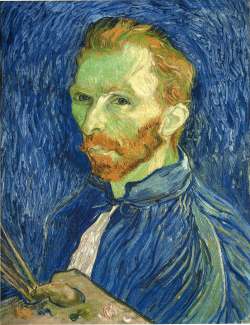 Self Portrait With Pallette Van Gogh, Vincent