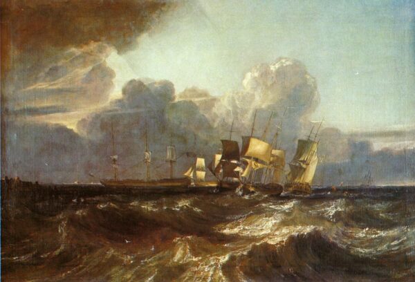 Ships Bearing Up For Anchorage Turner, J.M.W.