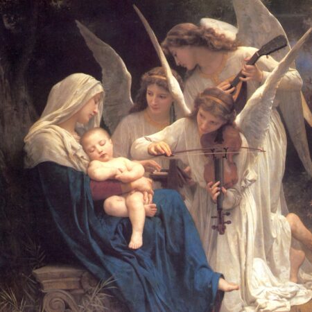 Song Of The Angels Bouguereau, William Adolphe