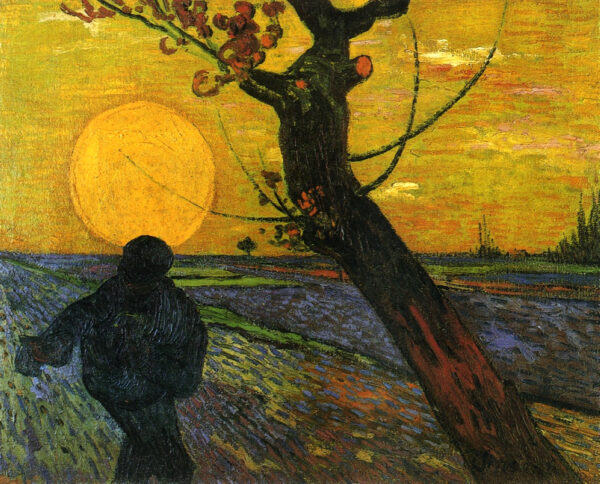 Sower With Setting Sun Van Gogh, Vincent