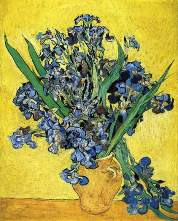 Still Life With Irises Van Gogh, Vincent
