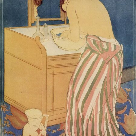 Magnet with art by Mary Cassatt