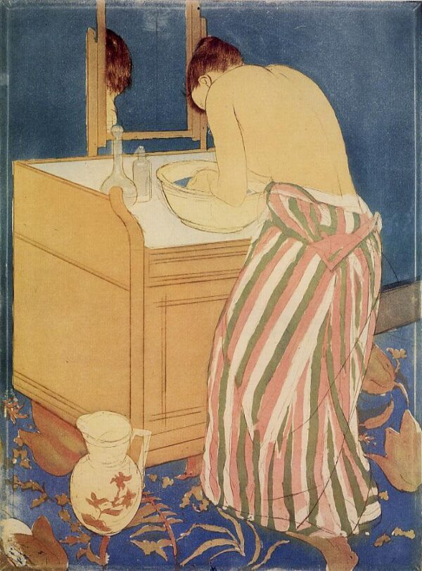 Magnet with art by Mary Cassatt