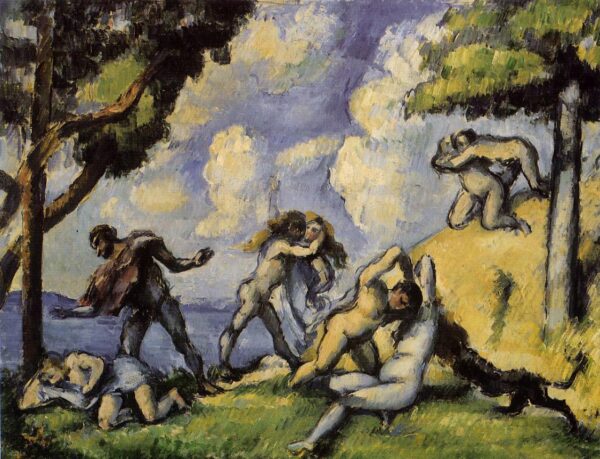 The Battle Of Love Cezanne, Paul