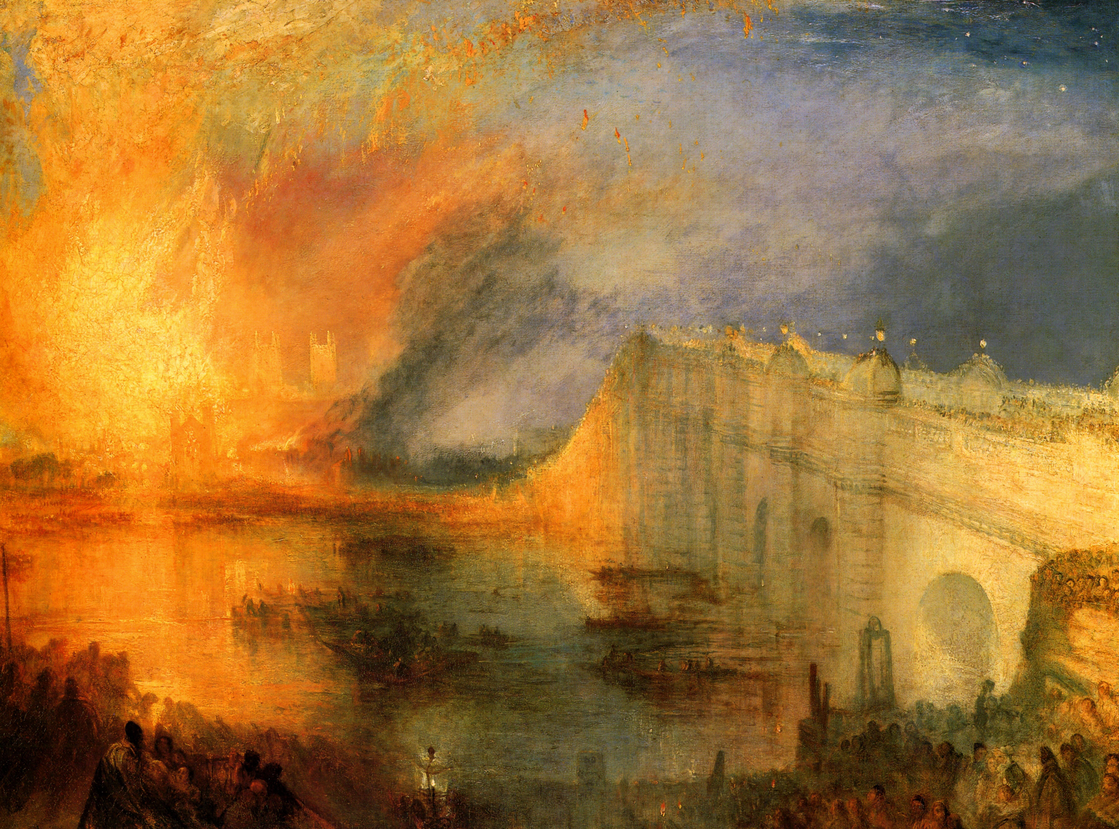 The Burning Of The House Of Parliament Turner, J.M.W.