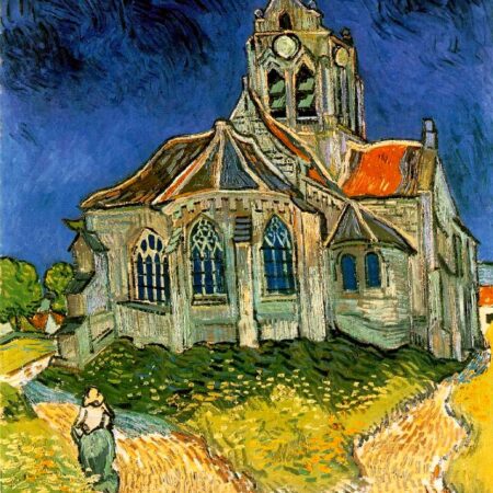 The Church At Auvers Van Gogh, Vincent