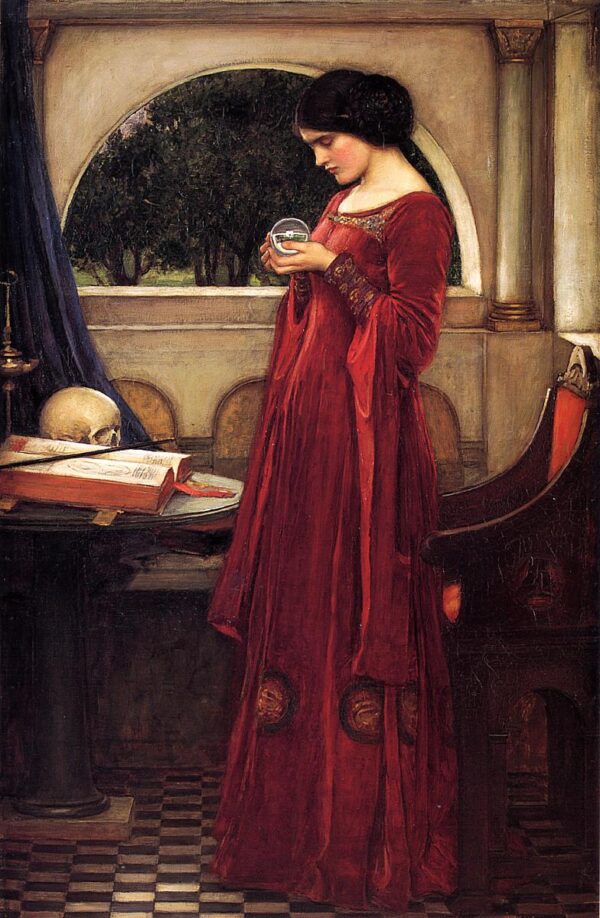 The Crystal Ball 1902 Waterhouse, John Williams