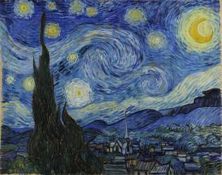 The Starry Night Van Gogh, Vincent