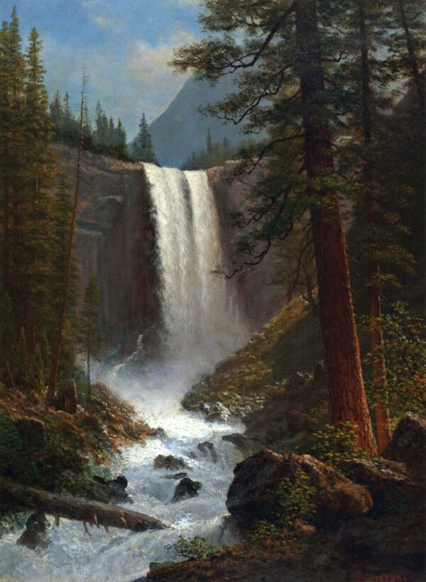 Vernal Falls Bierstadt, Albert