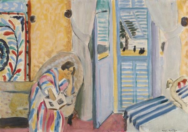 Woman With A Book Matisse, Henri