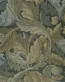 Acanthus wallpaper 1875