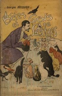 Betes Et Gens De Lettres Steinlen, Theophile