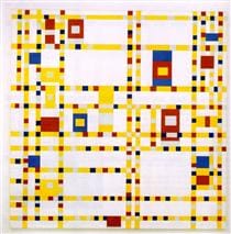 Broadway Boogie Woogie Mondrian, Piet