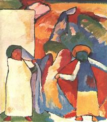 Improvisation 6 African Kandinsky, Wassily