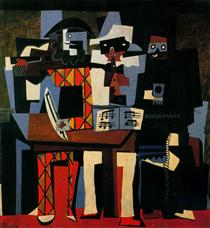 Musicians With Masks Picasso, Pablo