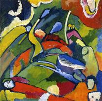 Two Riders And Reclining Figure Kandinsky, Wassily