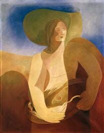 Woman with fish 1934