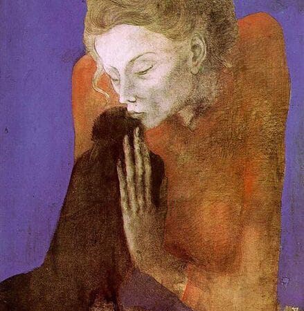 Woman With Raven Picasso, Pablo